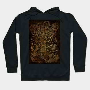 Tree Of Mysticism (Version 3). Mystic and Occult Design. Hoodie